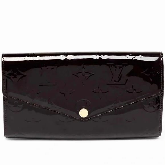 Louis Vuitton Monogram Vernis Amarante Sarah - Picture 13 of 15